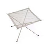  Giá đốt củi di động inox xếp gọn, bền nhẹ 