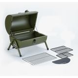  Lò nướng BBQ hun khói Maison Huis có đồng hồ đo nhiệt, bếp nướng than hoa dã ngoại cắm trại 
