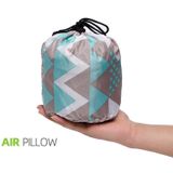  Gối hơi tự phồng hoa văn thổ cẩm nhiều màu 