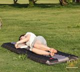  Nệm hơi, nệm đơn 204cmx65cm bơm bằng chân không cần máy, nệm hơi gấp gọn cho 1 người cắm trại dã ngoại 