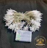  Dây đèn led pin aa ngôi sao,bông tuyết 6m và 10m trang trí noel, tết, lễ hội, dây led dercor nhà cửa 