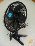  Quạt ô tô 12v, quạt kẹp xe hơi, xe tải 28cm, quạt xe hơi 12v mini, cho xe ô tô , du lịch, dã ngoại 
