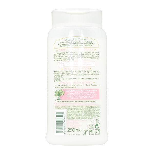 Dầu gội sữa hạnh nhân và sữa gạo 250ml