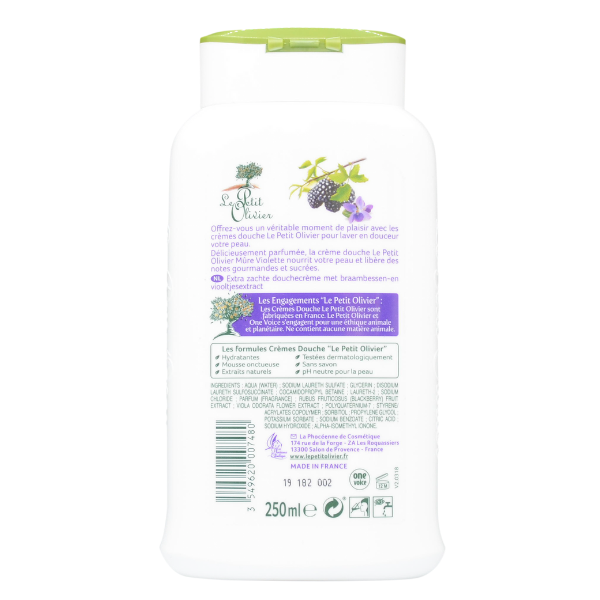 Sữa tắm quả phúc bồn tử - hoa violet 250ml