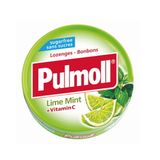 Kẹo Ngậm Pulmoll Lime-Mint sugar free 45g + Vitamin C (Vị chanh muối)