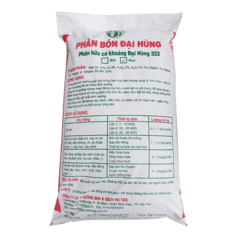  Phân HCK Đại Hùng 3.2.3 