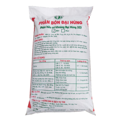  Phân HCK Đại Hùng 3.2.3 