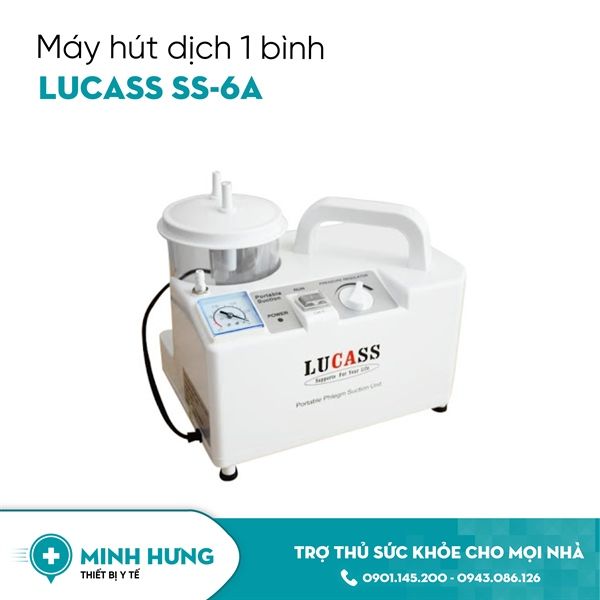 Máy Hút Dịch Lucass SS-6A