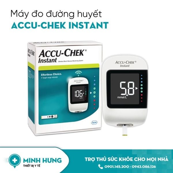 Máy Đo Đường Huyết Accu-Chek Instant