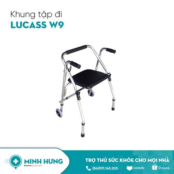 Khung tập đi DNG K95 (W9 Có Ghế Ngồi)