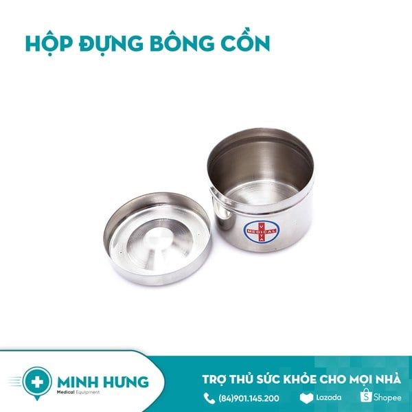 Hộp Tròn Trung( hộp gòn 8,5)