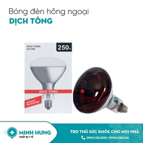 Bóng Đèn Hồng Ngoại Dịch Tông 250W