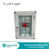 Tủ Y Tế Nhỏ (3 Ngăn Có Khóa)