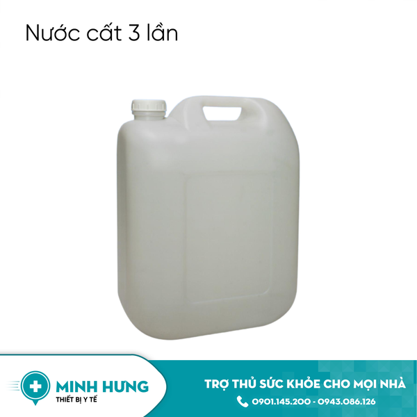 Nước Cất 3 Lần (Không Chai)