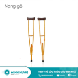 Nạng Tập Đi Gỗ