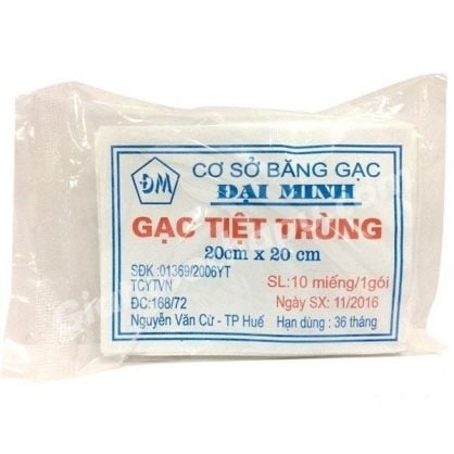 Gạc Đại Minh 20x20