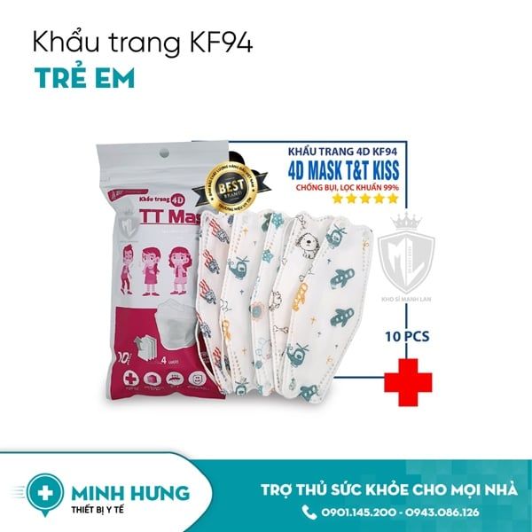 Khẩu Trang KF94 Trẻ Em