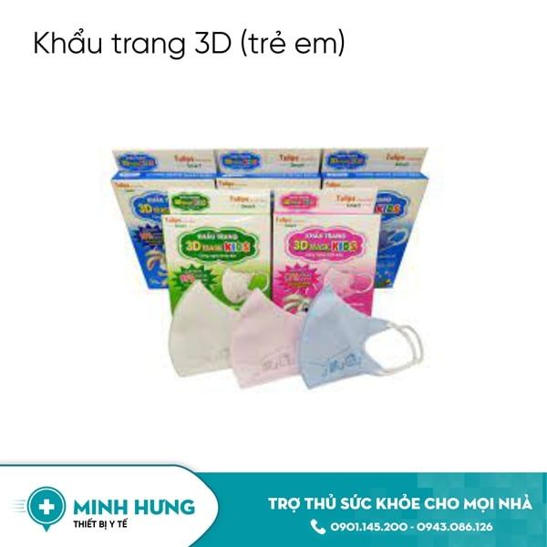 Khẩu Trang 3D (Trẻ Em)