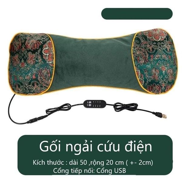 Gối Ngải Cứu Cổ Vai Gáy