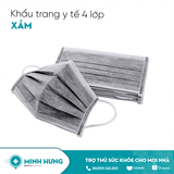 Khẩu Trang Thanh Tâm (Xám)