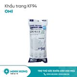 Khẩu Trang KF94 Omi (Xanh)