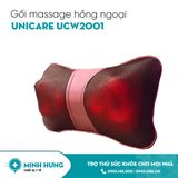 Gối massage hồng ngoại 6 motor UCW-2001