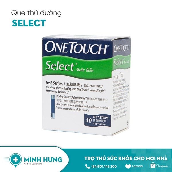 Lọ 25 que thử đường ONETOUCH SELECTSIMPLE