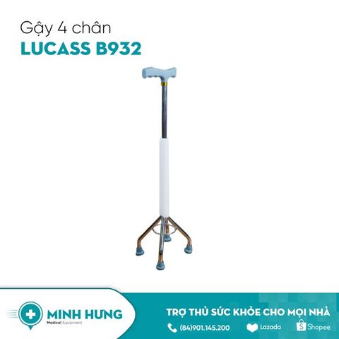 Gậy 4 Chân DNG ST-32 (Đế Nhọn)