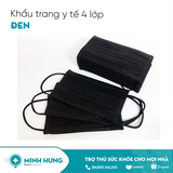 Khẩu Trang 4 Lớp Omi (Đen)