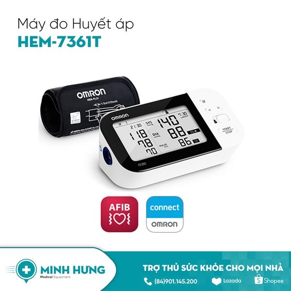 Máy Đo Huyết Áp Omron HEM-7361T