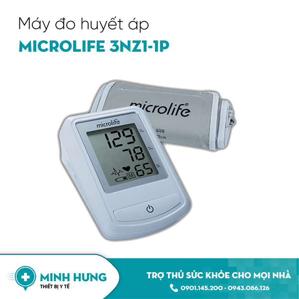 Máy Đo Huyết Áp Bắp Tay Microlife 3NZ1-1