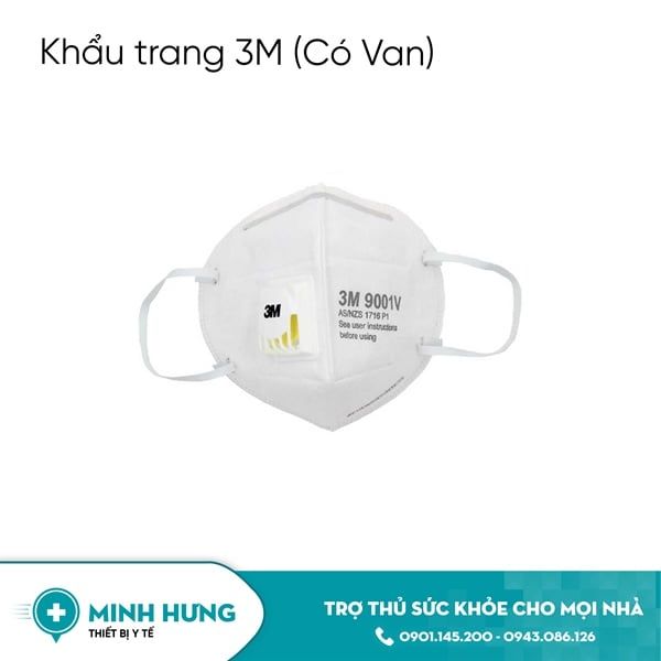 Khẩu Trang 3M (Có Van)