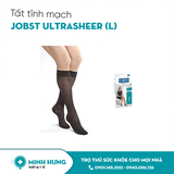 Tất Gối Tĩnh Mạch Jobst Ultra Sheer - Đen (L)