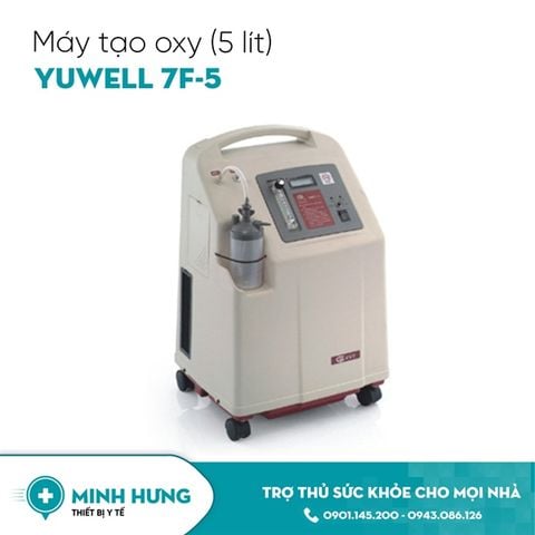 Máy Tạo Oxy 5 Lít Yuwell 7F-5W