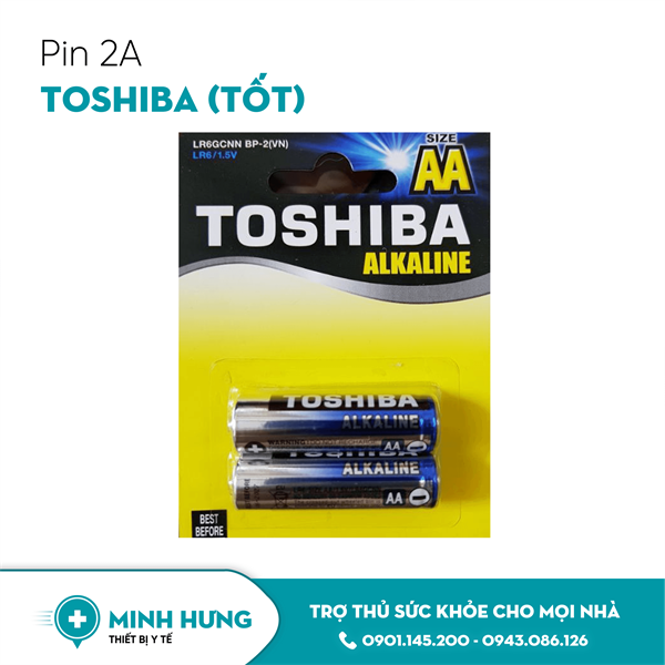 Pin 2A Toshiba (Tốt)