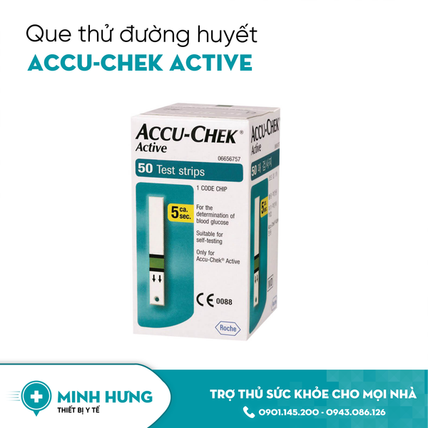 Que Thử AccuChek Active (50 Que)