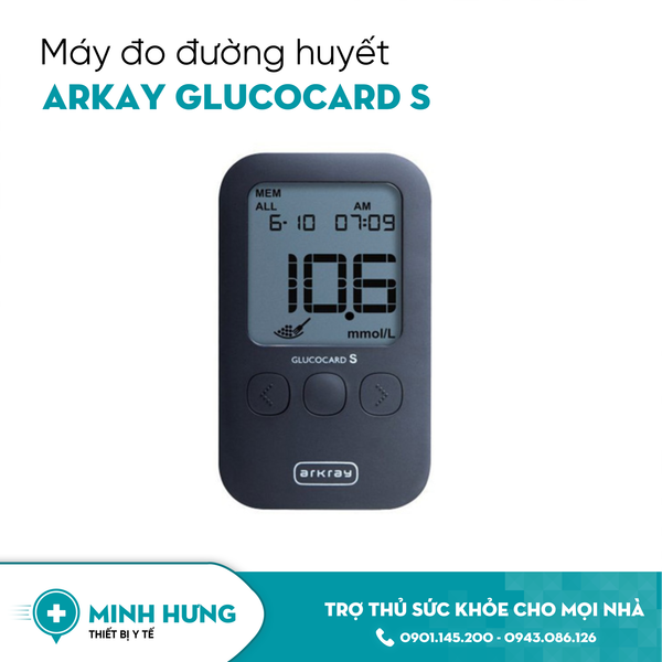 Máy Đo Đường Huyết GLUCOCARD S