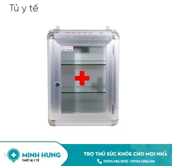Tủ Y Tế Treo Tường 60x50x30 (inox 201)