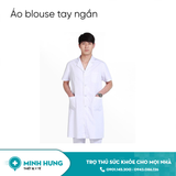 Áo Bác Sĩ Nam Ngắn Tay, Vải Tốt (XL)