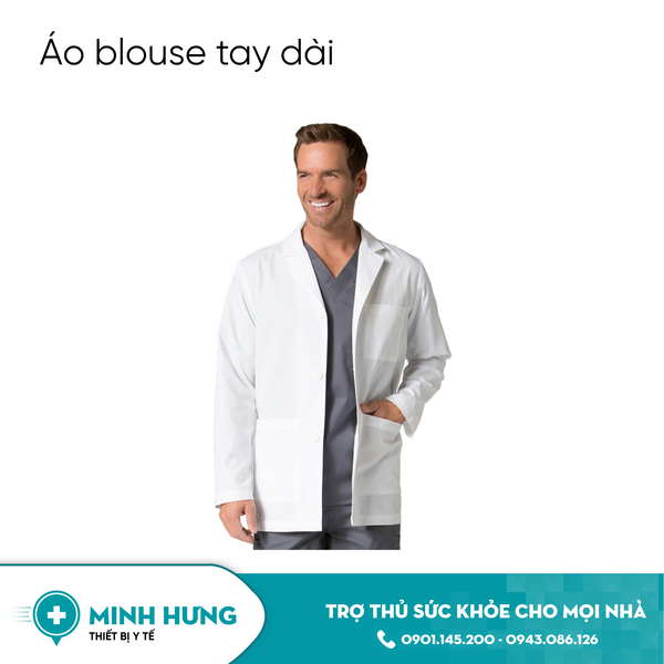 Áo Bác Sĩ Nam Dài Tay (XXL)