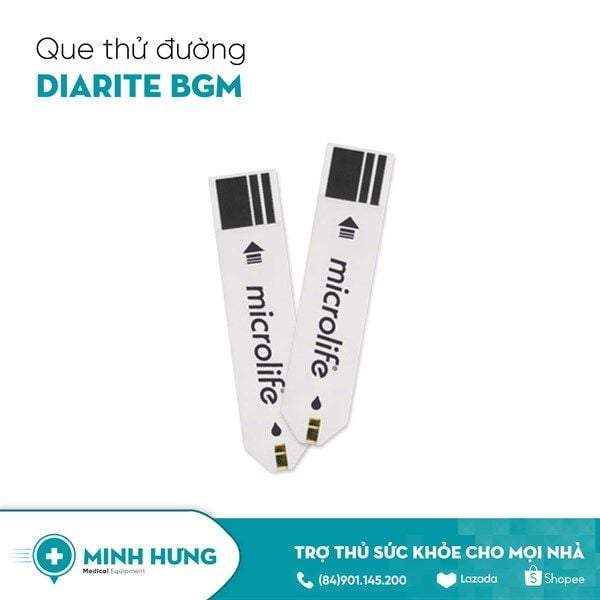 Que thử đường Microlife DiaRite BMG