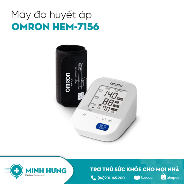 Máy Đo Huyết Áp Omron HEM 7156