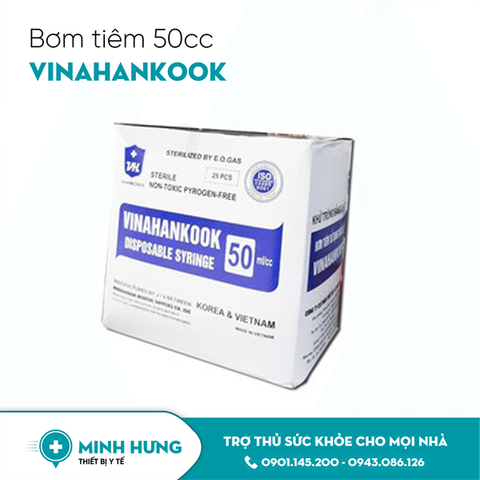 Bơm Tiêm Vinahankook 50CC (Bơm Ăn)