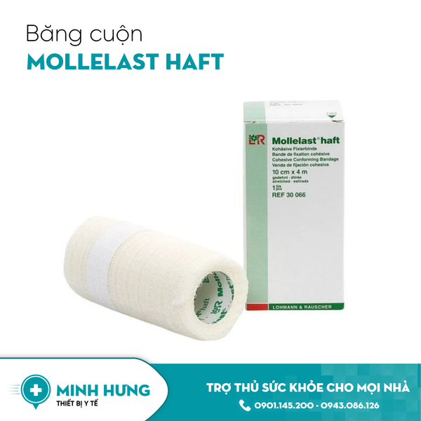 Băng Cuộn Mollelast Haft (6cm x 4m)