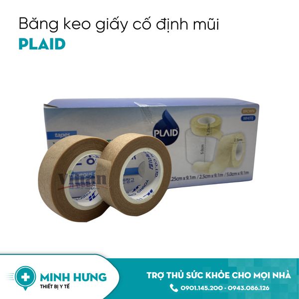 Băng Keo Giấy Cố Định Mũi 1.25cm x 5m