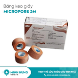 Băng Keo Giấy Micropore 3M 2,5cmx9,1m (Nâu)