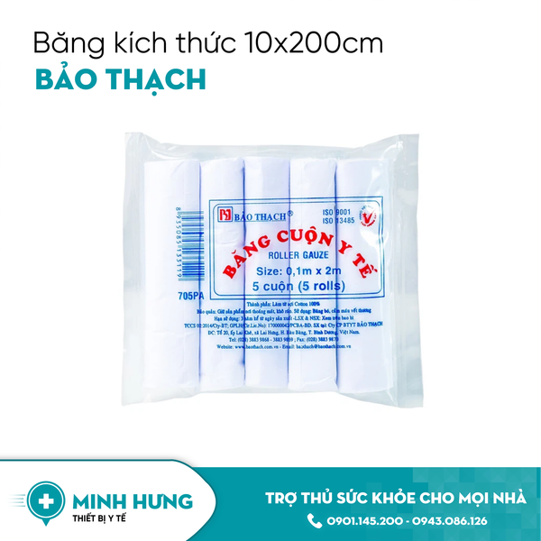 Băng Kích Thước (Băng cuộn) 10cm x 2m