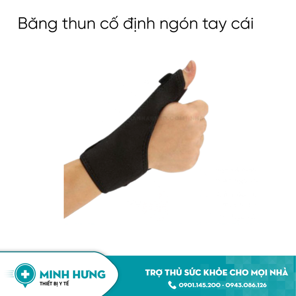 Băng thun cố định ngón tay Cái / Út