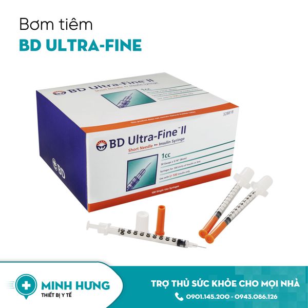 Bơm tiêm BD Ultra-Fine 1CC (100)