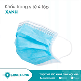 Khẩu Trang HAMITA 50C (Xanh)